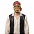 Máscara Pirata Halloween Dourada | Fox Import - Imagem 2