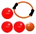 Anel Flexível + Over Ball 25 Cm + 3 Bolas Suíças 45 Cm - Imagem 5