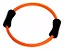 Arco Anel Flexivel P/ Pilates Circulo Mágico Flex Ring Live Cor Laranja - Imagem 6