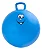 Bola De Saltar Brinquedo Pula Pula Upa Upa Infantil 60cm Cor Azul - Imagem 1