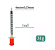 Seringa Insulina C/Ag Fixa 0,25 X 6 1Ml (31G) CX 100  - Medix - Imagem 2