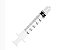 Seringa Hipodérmica sem Agulha Luer Lock - 10ML - Medix - Imagem 1