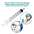 Seringa 3mL Luer Slip Sem Agulha com 100 unidades - SR - Imagem 4