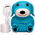 Inalador Nebulizador G-Tech / Modelo Dog Azul - Imagem 1