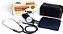 Esfigmomanômetro Aparelho Medidor De Pressao Arterial Manual + Estetoscopio Kit Premium - Imagem 2