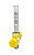 Fluxômetro 0-15 LPM para AR COMPRIMIDO LT 1161225 - Haoxi - Imagem 1