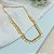 Colar Choker Gotinhas - Banhado a Ouro 18k - Imagem 1
