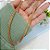 Colar Choker Malha - Banhado a Ouro 18k - Imagem 1