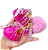 chaveiro coração e gloss - Imagem 1