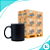 Kit 04 Canecas Mágica Preta Fosca Para Sublimação 325ml Live - Imagem 1