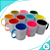 Kit 36 Canecas de Plástico Polímero 325 ml Interior Colorido P/ Sublimação - Imagem 1