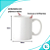 36 Canecas Branca Porcelana Para Sublimação - 325ml - Imagem 2