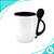 Caneca C/ Colher Preta - Imagem 1