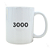 Canecas P/ Sublimação 3000 325ML - 6 UNIDADES - Imagem 1