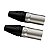Kit de 5 Conectores Xlr Macho 3 Polos Canon Cabo Plug Wc1013 - Imagem 2