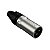 Kit de 5 Conectores Xlr Macho 3 Polos Canon Cabo Plug Wc1013 - Imagem 4