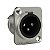Kit com 10 Conectores Xlr Macho de Painel Medusa Wireconex - Imagem 4
