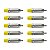 Kit 10 Plugs Rca Macho Nickel Wc 1212 Amarelo Wireconex - Imagem 5