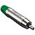Kit 10 Plugs Rca Macho Nickel Wc 1212 Verde Wireconex - Imagem 2