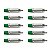 Kit 10 Plugs Rca Macho Nickel Wc 1212 Verde Wireconex - Imagem 5