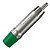 Kit 10 Plugs Rca Macho Nickel Wc 1212 Verde Wireconex - Imagem 3