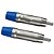 Kit 10 Plugs Rca Macho Nickel Wc 1212 Azul Wireconex - Imagem 4