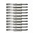 Kit 10 Conectores P10 Mono Metal Nickel Com Mola Wc 244/ts Wireconex - Imagem 1
