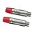 Kit 10 Plugs RCA Fêmea Vermelho Nickel Wc 1222 Wireconex - Imagem 5
