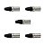 Kit 5 Conectores XLR Macho Para Cabo Wc 1013 Wireconex - Imagem 6