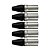 Kit 5 Conectores XLR Macho Para Cabo Wc 1013 Wireconex - Imagem 1