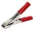 Kit com 10 Garras Jacaré 10cm 50A Vermelha Storm - Imagem 1