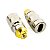Kit com 10 Conectores RCA Fêmea Metal Gold Storm - Imagem 2