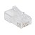 Kit com 100 Plugs Modulares RJ45 8P8C Storm - Imagem 1