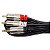 Cabo P2 Stereo 02 RCA Metal 3m Storm - Imagem 2