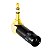 Kit com 10 Conectores P2 Stereo 90 Graus Preto Metal Gold Storm - Imagem 2