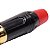 Kit com 10 Conectores Linha RCA Macho Vermelho Metal Storm - Imagem 4