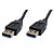 Cabo USB A Macho para USB A Macho 3.0 1,8m Storm - Imagem 1