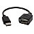 Cabo OTG USB Tipo C Macho para USB Fêmea 15cm Storm - Imagem 1