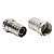 Kit com 100 Conectores F Rg 6 Tipo Barril Storm - Imagem 1