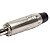 Kit com 10 Conectores P10 Macho Linha Mono Metal Ponta Gold Storm - Imagem 4