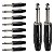 Kit com 10 Conectores P10 Macho Linha Mono Ponta Niquel Storm - Imagem 1
