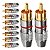 Kit com 10 Conectores Linha RCA Macho Profissional Vermelho Storm - Imagem 1