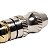 Kit com 10 Conectores Linha RCA Macho Metal Preto Storm - Imagem 4
