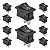 Kit com 10 Chaves Comutadoras On/Off Quadrada 2 Polos Storm - Imagem 1