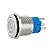 Botão On Off 19mm Prata 220V 3A C/ LED Branco 12V Storm - Imagem 2