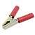 Kit com 2 Garras Jacaré 13,5cm 300A Vermelha Storm - Imagem 3