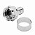 Kit com 100 Conectores F Rg 6 com Anel Storm - Imagem 2