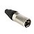 Kit com 10 Conectores XLR Macho Linha 3 Polos Metal Storm - Imagem 2
