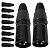 Kit com 10 Conectores XLR Macho Linha Preto Metalico Storm - Imagem 1