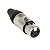 Kit com 10 Conectores XLR Fema Linha 3 Polos Metal Storm - Imagem 2